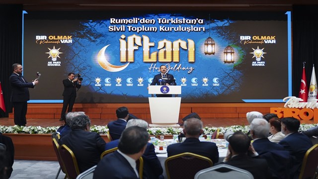 İstanbul’da Türk Dünyası Sivil Toplum Kuruluşları İftarı Düzenlendi