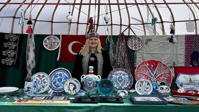 Almatı’da muhteşem bir Türk Dünyası el sanatçıları festivali gerçekleştirildi