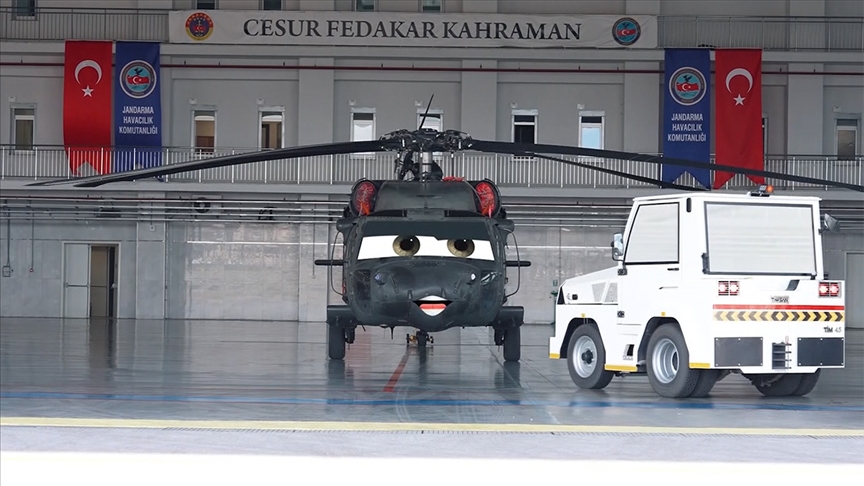 Jandarma Genel Komutanlığı, yerli ve milli GÖKBEY helikopteri için kısa film hazırladı