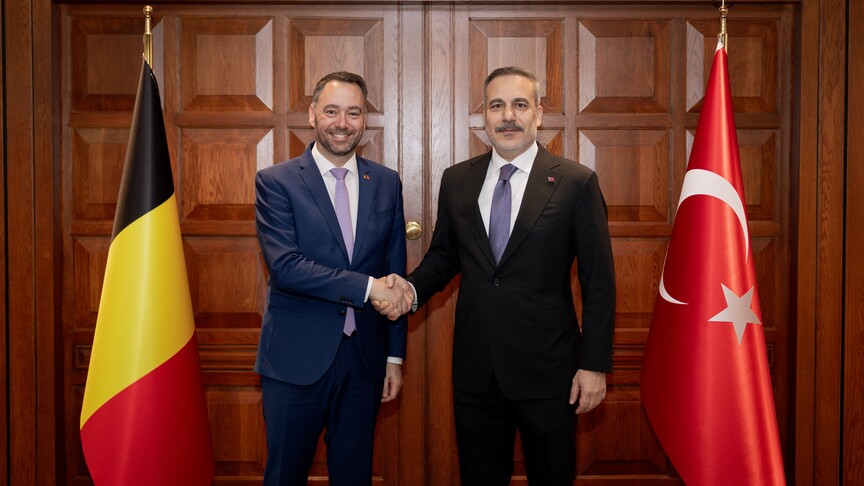 Dışişleri Bakanı Fidan ve Belçikalı Mevkidaşı Prevot Ankara’da Bir Araya Geldi