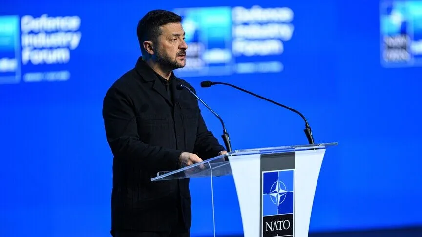 Zelenskiy: Ukrayna, NATO’nun Kolektif Savunma Sisteminin Bir Parçası Olmalı