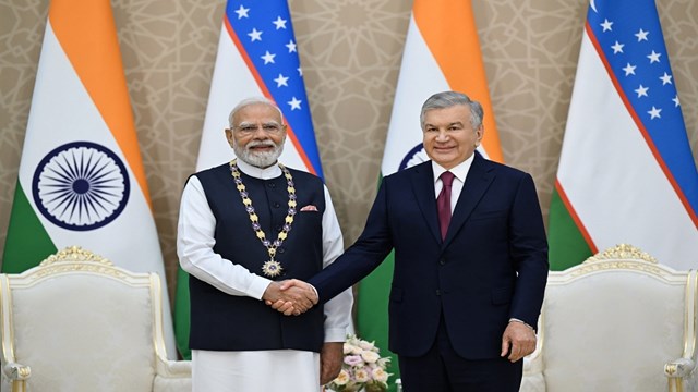 Özbekistan ve Hindistan ilişkileri kapsamlı stratejik ortaklık düzeyine çıkarılacak