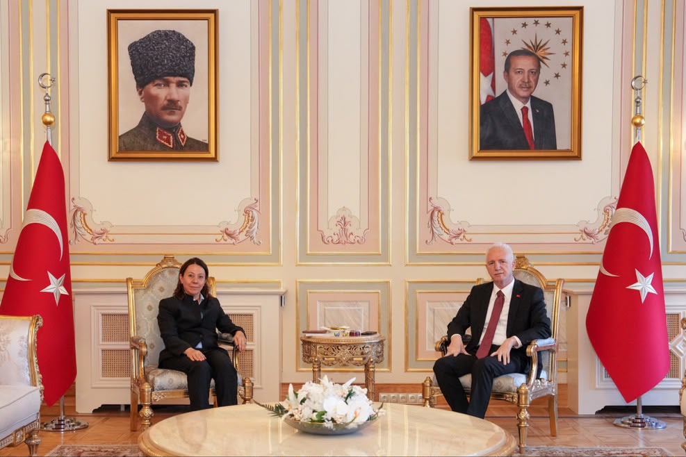 Büyükelçi Ayşe Sözen Usluer’den Vali Davut Gül’e veda ziyareti