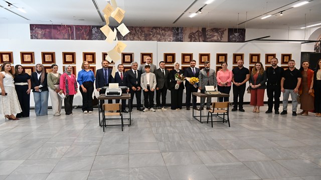 Üsküp’te Türk dilinin kültürel mirasına ışık tutan sergi