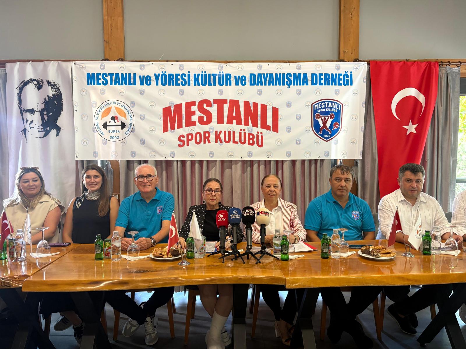 Bursa’da Mestanlı Spor Kulübü tanıtıldı