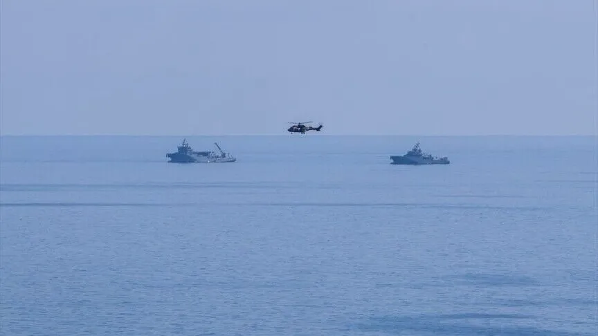 Girne açıklarında batan geminin enkazına ulaşıldı