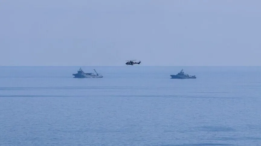 TCG Alemdar ve TCG Işın’dan Girne açıklarında yoğun çalışma