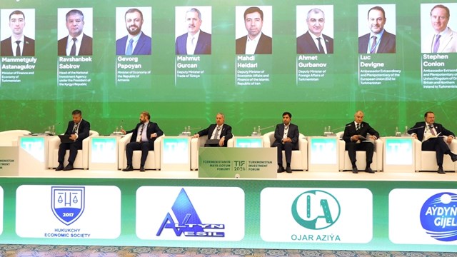 Türkmenistan Yatırım Forumu Aşkabat’ta başladı