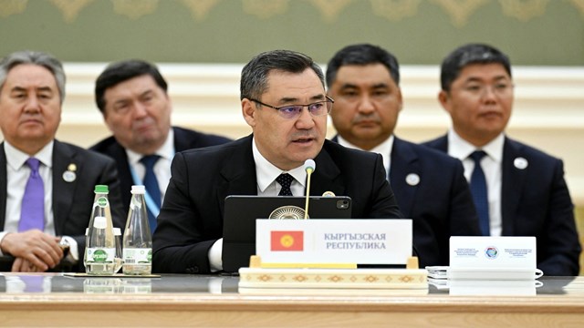 Çaparov’dan Orta Asya ve Azerbaycan arasında ekonomi ve ulaşım işbirliği çağrısı