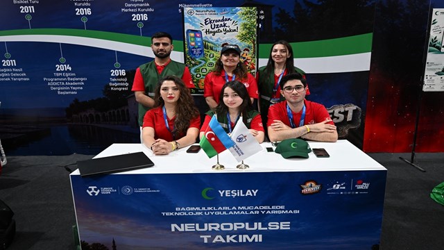 Azerbaycanlı öğrenciler TEKNOFEST Güneydoğu’da 31 takımla teknoloji yarışında