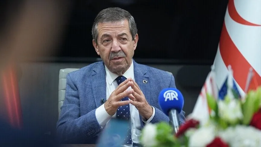 Ertuğruloğlu Washington’da Kıbrıs politikasını anlattı: “İki komşu egemen eşit devlet”